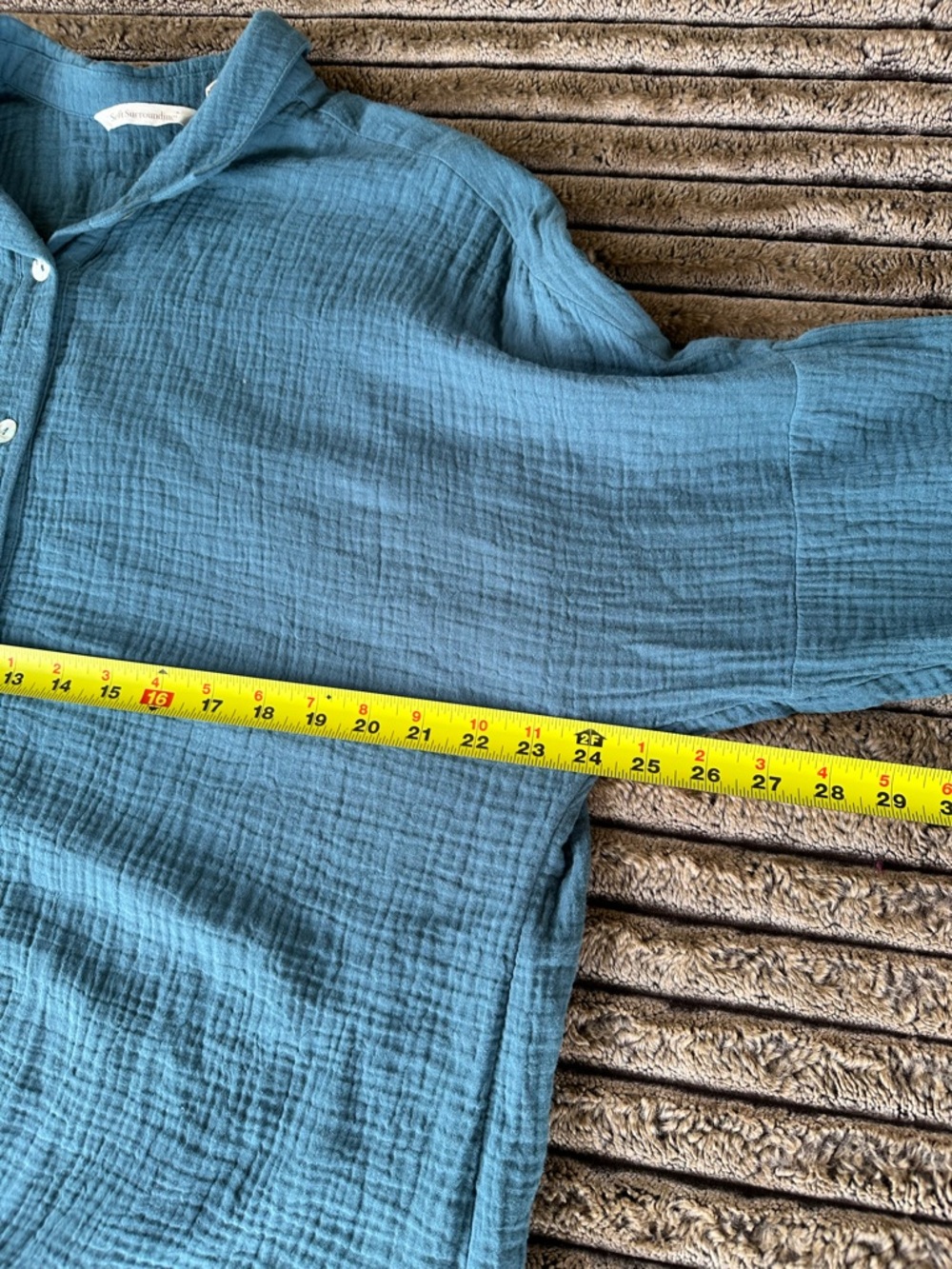 ๐5 for $45๐ Soft Surroundings top blouse shirt size XL - Picture 5 of 7